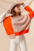 Load image into Gallery viewer, COLOUR BLOCK SWEATER