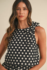 POLKA DOT SKIRT SET