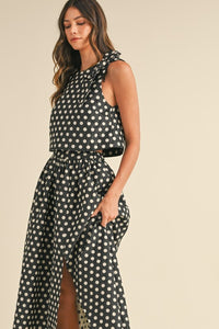 POLKA DOT SKIRT SET