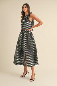 POLKA DOT SKIRT SET