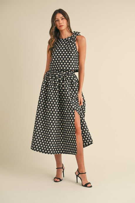 POLKA DOT SKIRT SET