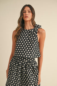 POLKA DOT SKIRT SET