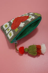 Small Beads Coin Pouch