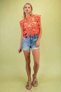 FLORAL LACE TOP