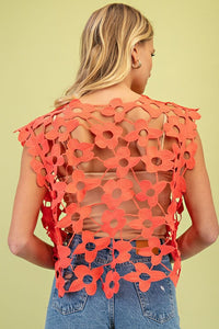 FLORAL LACE TOP