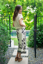 Load image into Gallery viewer, Floral Print Linen Wrap Skirt