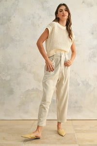 Crochet Knitted Top