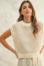 Load image into Gallery viewer, Crochet Knitted Top