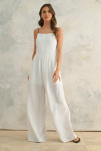 Load image into Gallery viewer, CRINKLED JUMPSUIT WITH CONTRAST STRAP