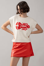 Load image into Gallery viewer, Lobster Knit Top