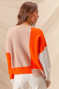 COLOUR BLOCK SWEATER