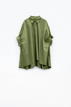 Load image into Gallery viewer, OVERSIZED BLOUSE - OLIVE